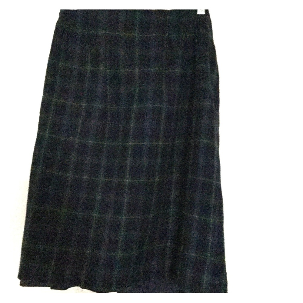 Vintage Plaid Skirt